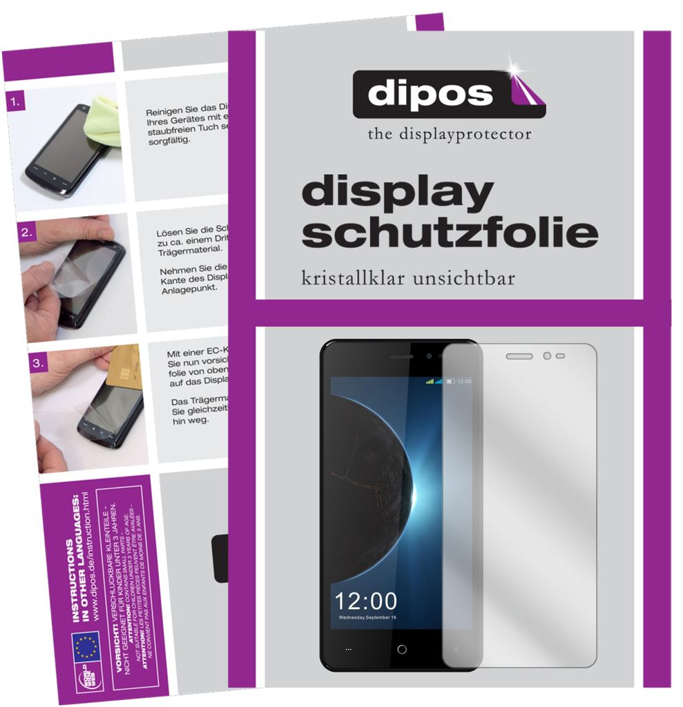 2x Schutzfolie für Leagoo Z6 klar Displayschutzfolie Folie Produktbild 