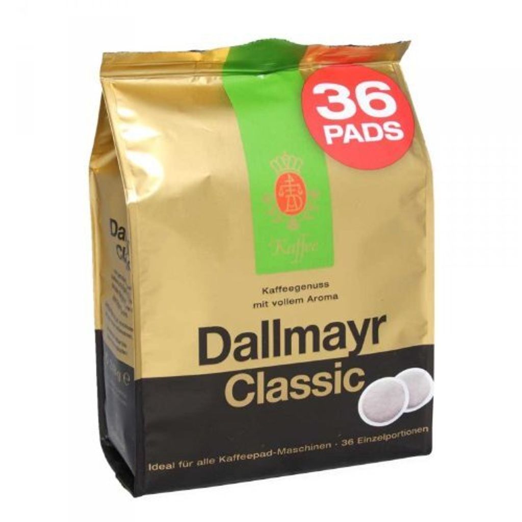 Dallmayr classic coffee pods strong aroma 36 kusov 252g Obrázok produktu 