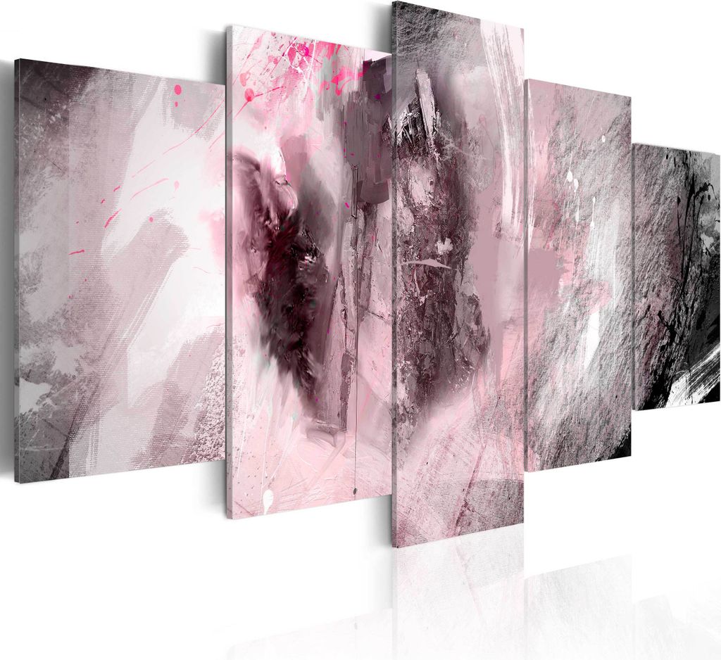 Leinwandbilder 200x100 cm a-A-0211-b-p Vlies Leinwandbild 5 tlg Kunstdruck modern Wandbilder XXL Wanddekoration Design Wand Bild ABSTRAKT