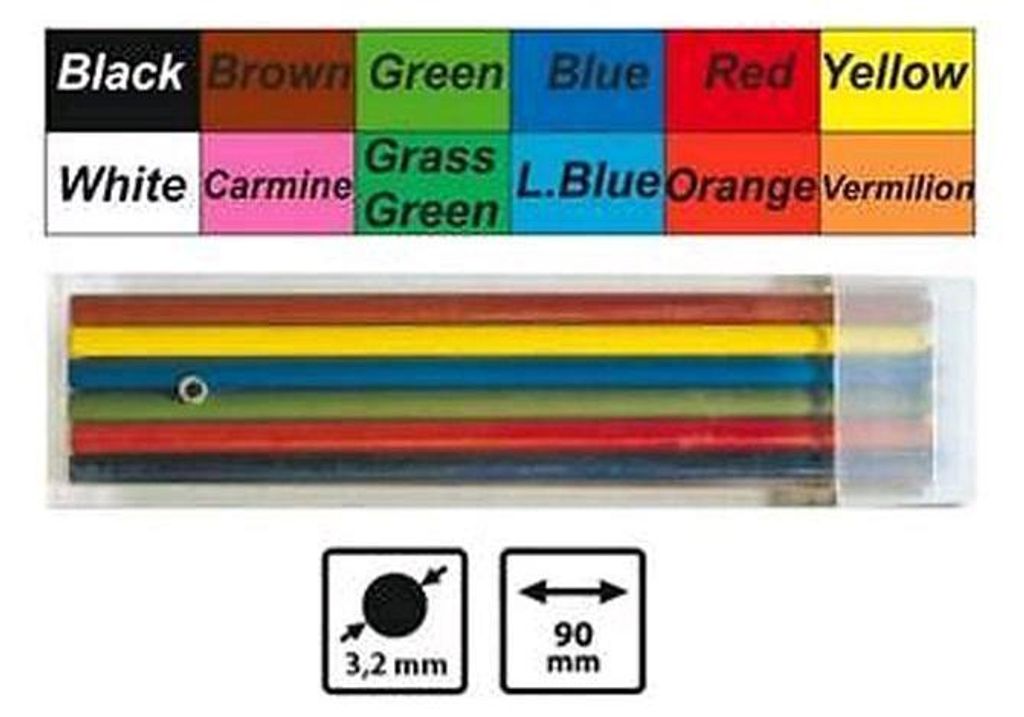 Koh-i-noor 4042/12 - pastelkrijtjes SCALA - 12 kleuren Productafbeelding 
