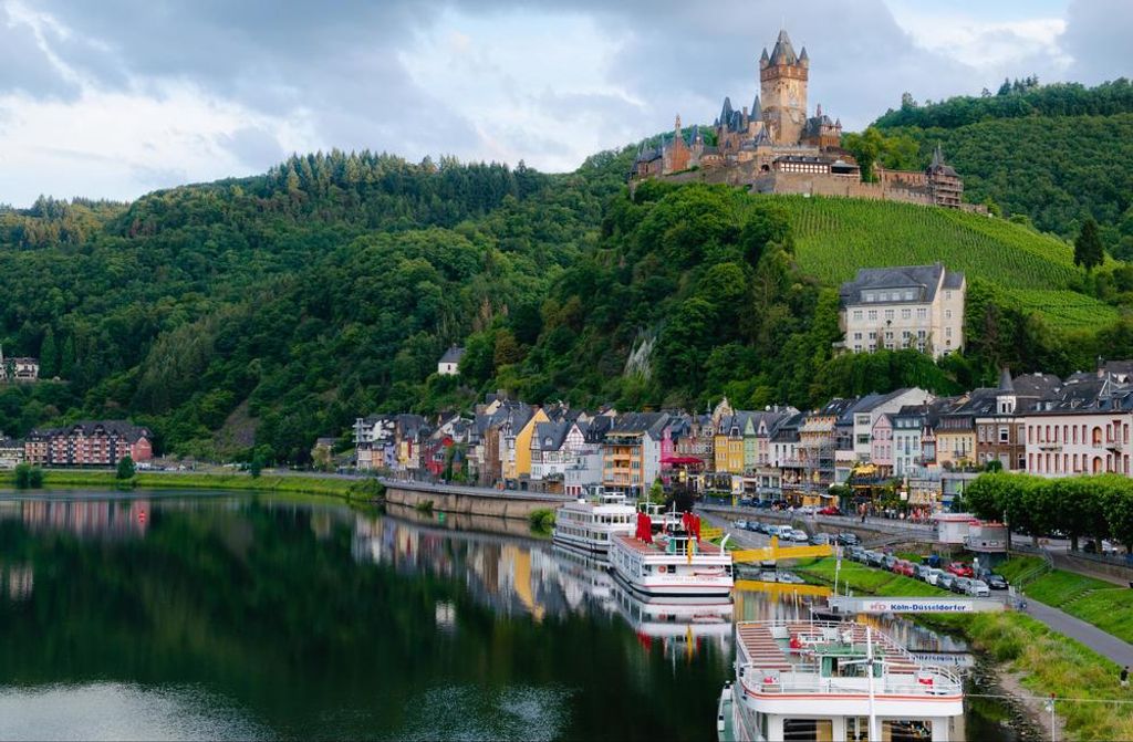 hansepuzzle 31099 - Cochem Puzzle, 500 Teile, Orte, 46,0 x Produktbild 
