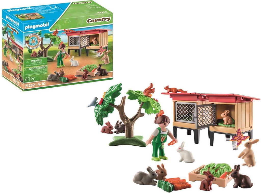 PLAYMOBIL Country 71252 Kaninchenstall Produktbild 