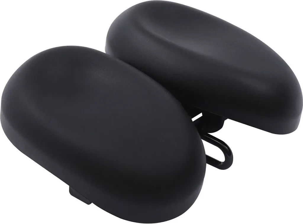 Selle de vélo sans nez en polyuréthane avec amortisseur de chocs réglable