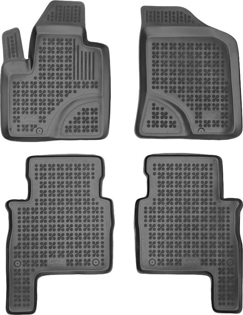 Gummi-Fußmatten Hyundai Santa Fe 2006-2012