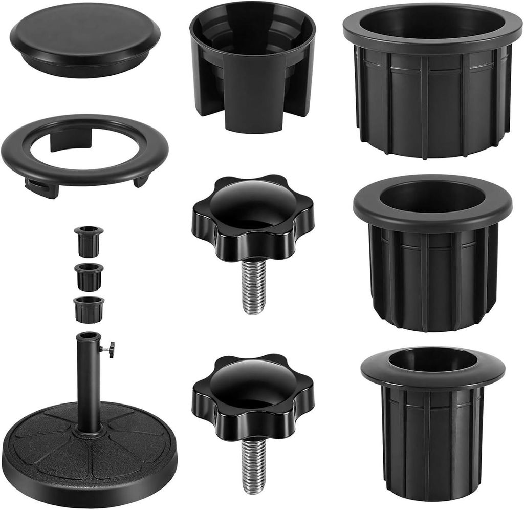 Sonnenschirm-Adapterringe-Set, Produktbild 