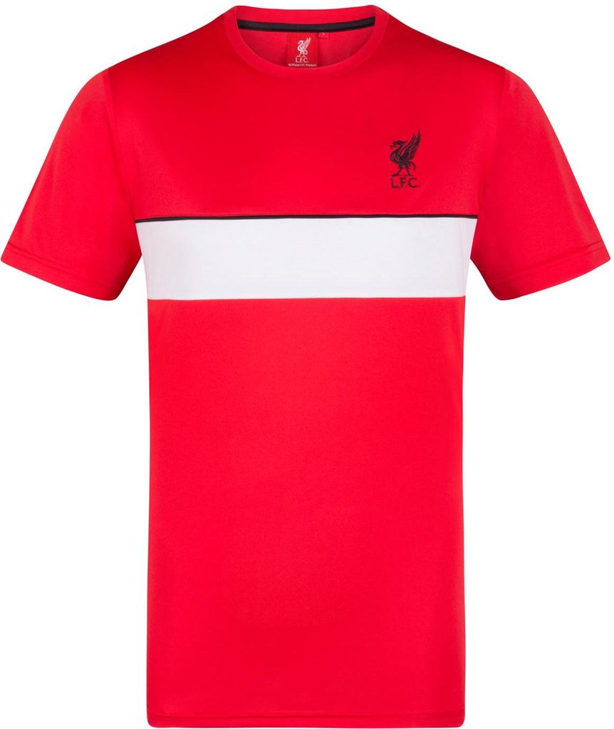 Liverpool FC - T-Shirt für Herren, Polyester GF206 (L) (Rot)
