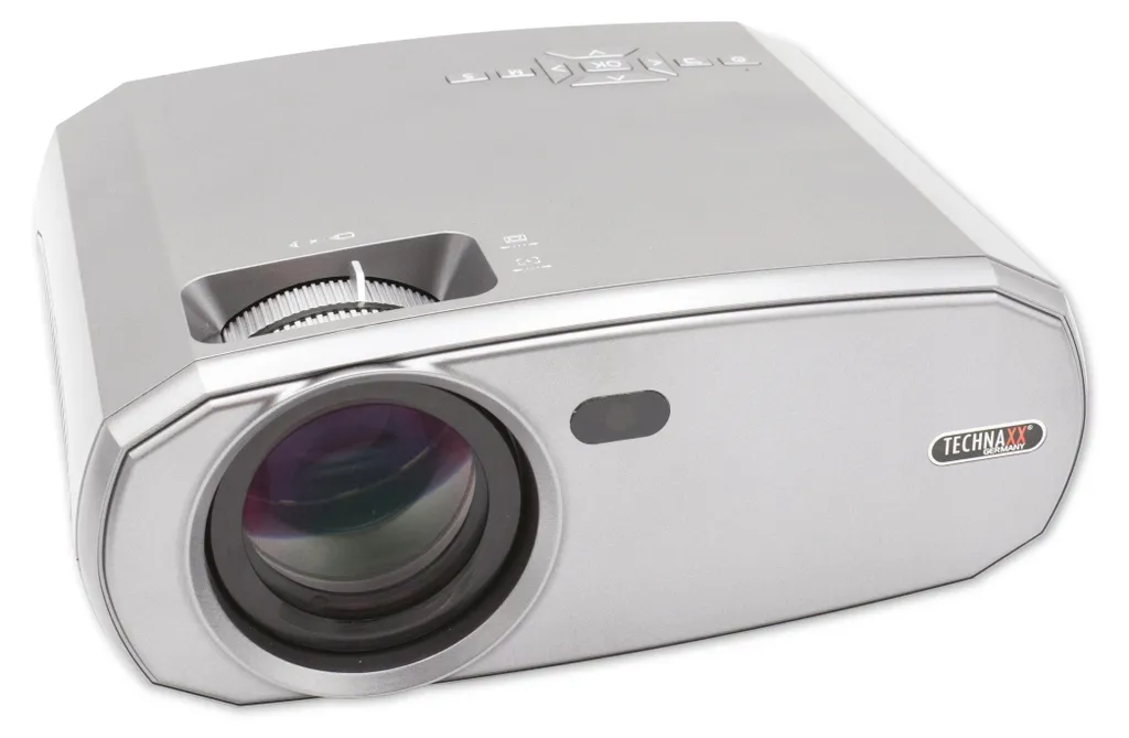 Rétroprojecteur LED Multimédia Technaxx TX-177 avec Haut-parleur 5W - 8