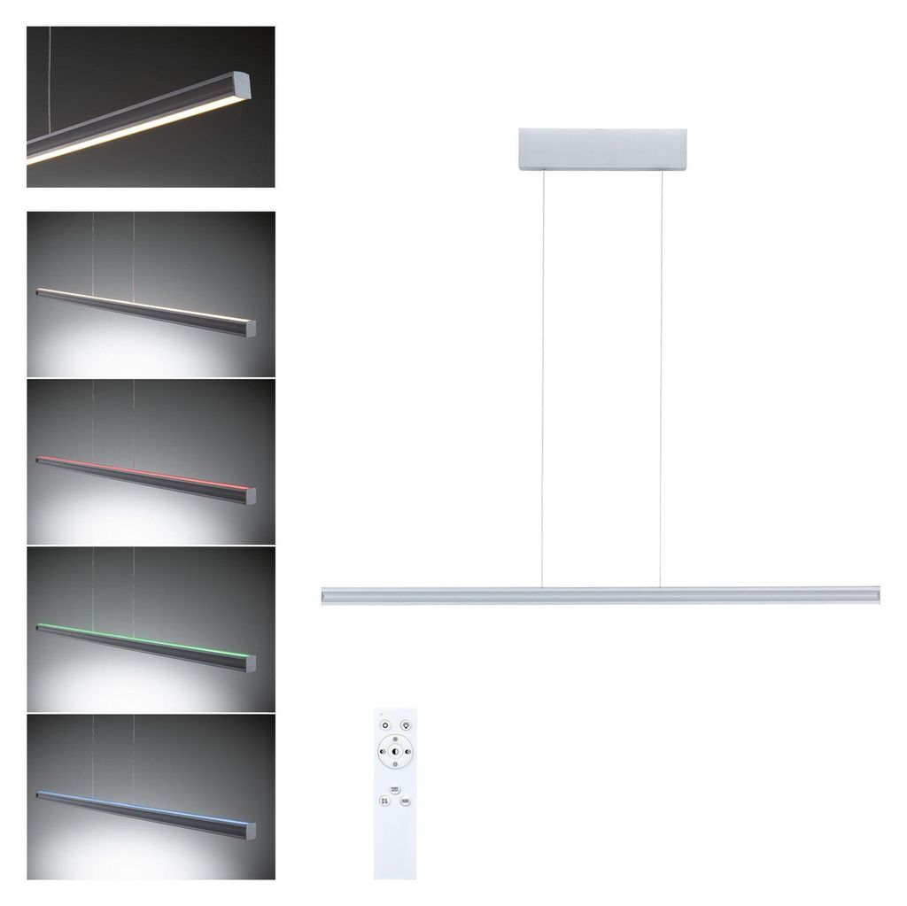 Paulmann LED Pendelleuchte Lesko mit RGBW und Tunable White Produktbild 