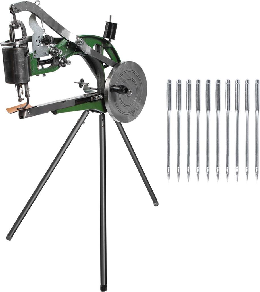 Manuelle Schuhreparatur-Maschine, Halbautomatisch, für Nylon/Baumwollfaden, Metall
