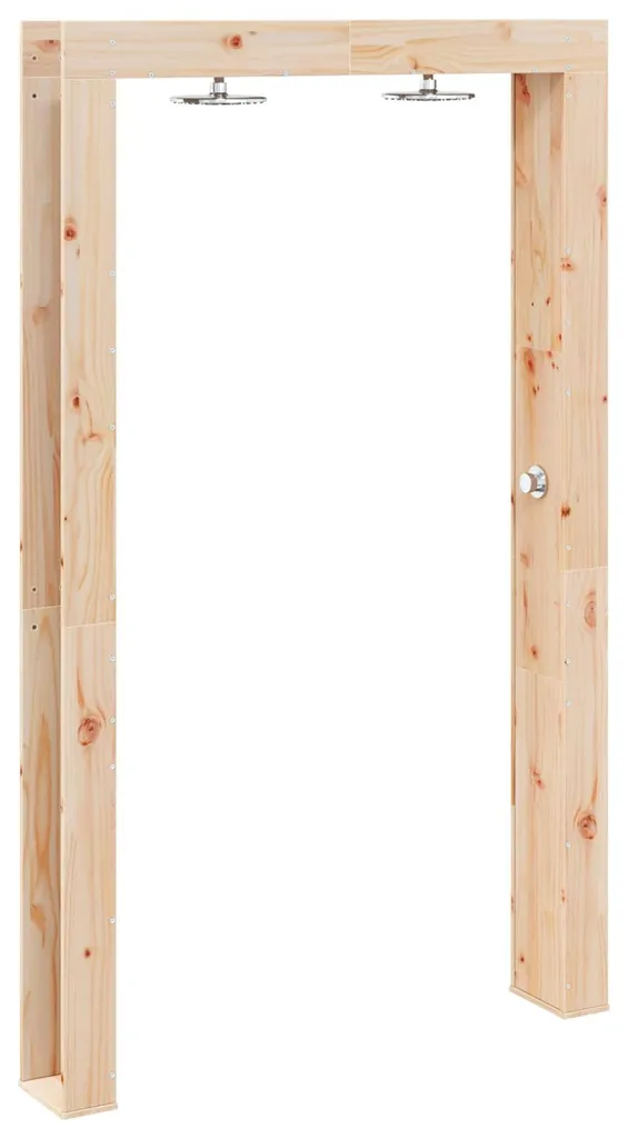 Évitez le sable et le chlore avec cette douche extérieure en bois 226cm