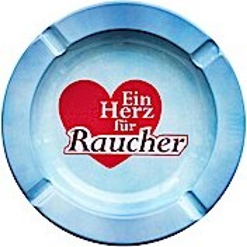 Aschenbecher Glas Benson u. Hedges Produktbild 