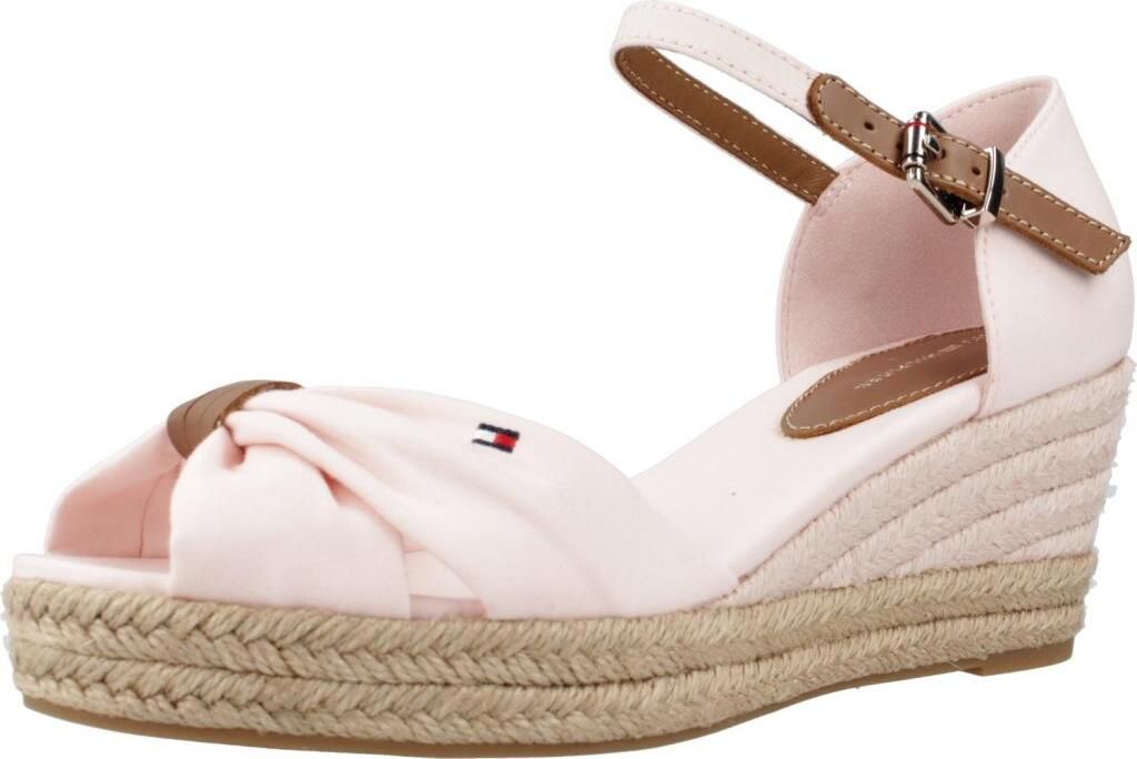 Tommy Hilfiger Basic Open Toe Mid Wedge Rose Zdjęcie produktu 