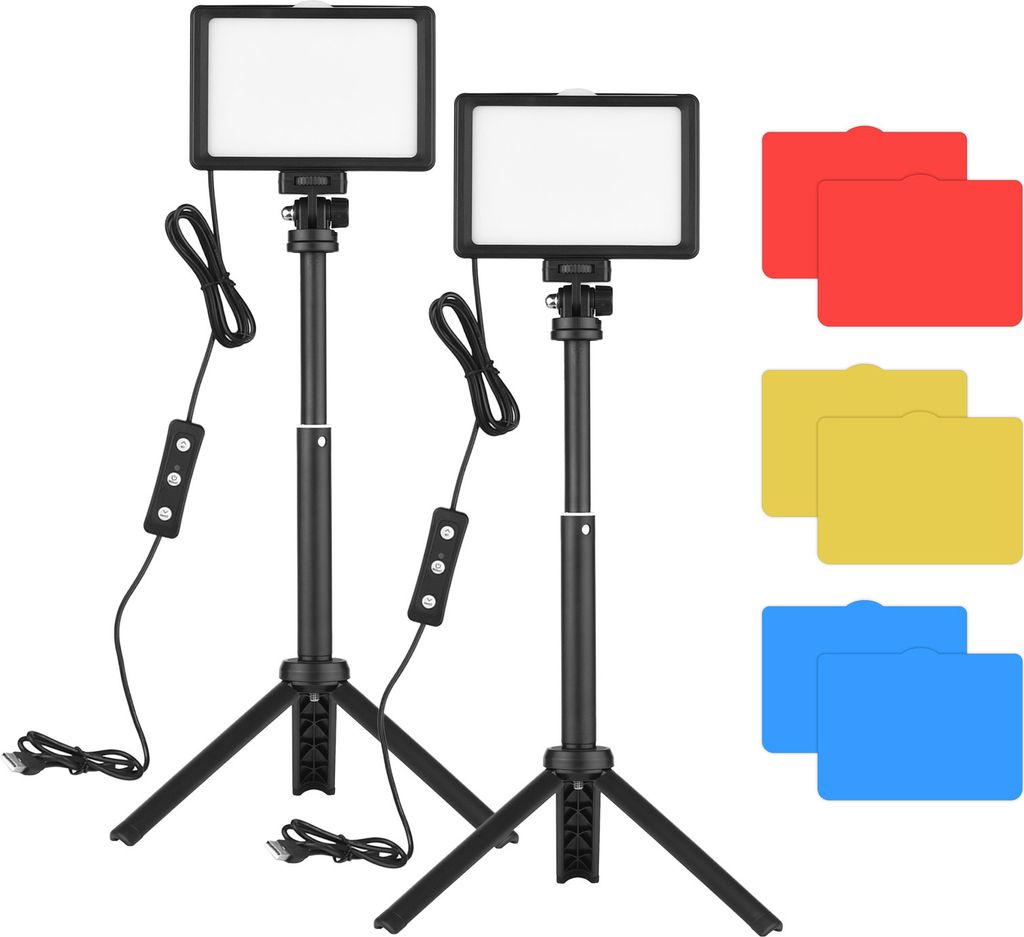 Andoer USB-Videokonferenz-Beleuchtungsset mit 2 * Produktbild 
