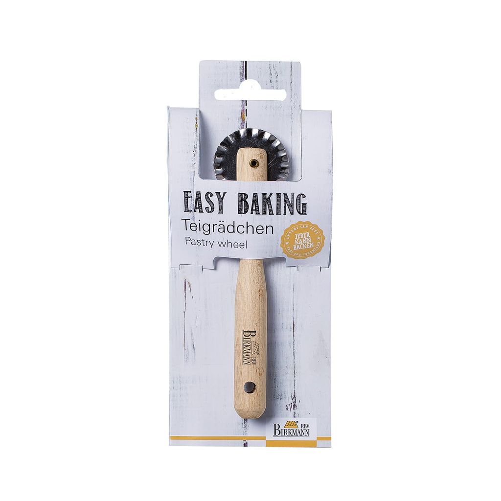 Birkmann Easy Baking Teigrädchen Gewellt, Teigschneider, Immagine del prodotto 