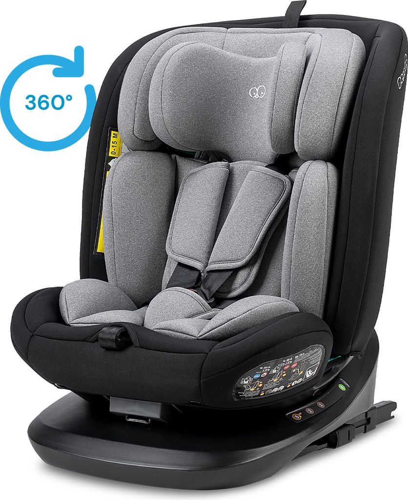 Booboo Safety Lissabon, drehbarer Reboarder mit Isofix und Produktbild 