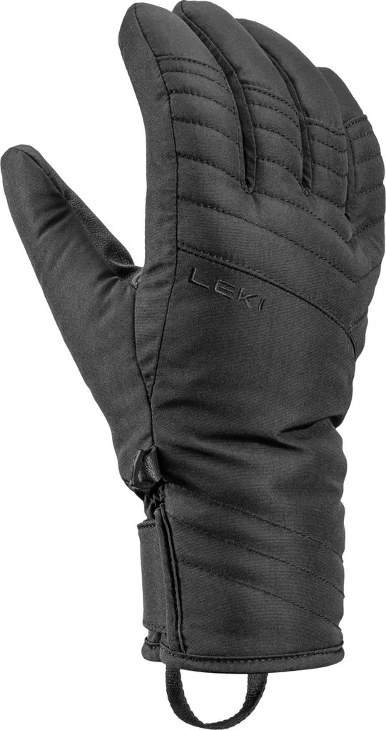 LEKI Sveia Zero GTX Donna Nero 7 - Guanti da Sci Gore-Tex Impermeabili