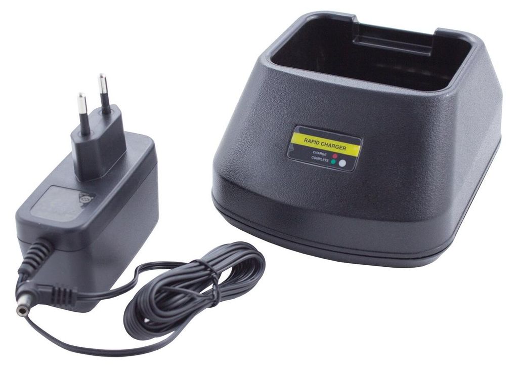 Tischladegerät - 1 Ladeschacht - für analoge Funkgeräte excl. Adapter
