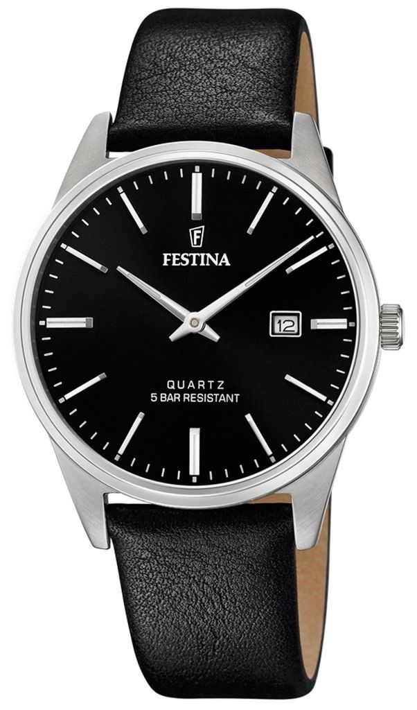 Zegarek męski FESTINA 20512/4 czarny klasyczny Zdjęcie produktu 