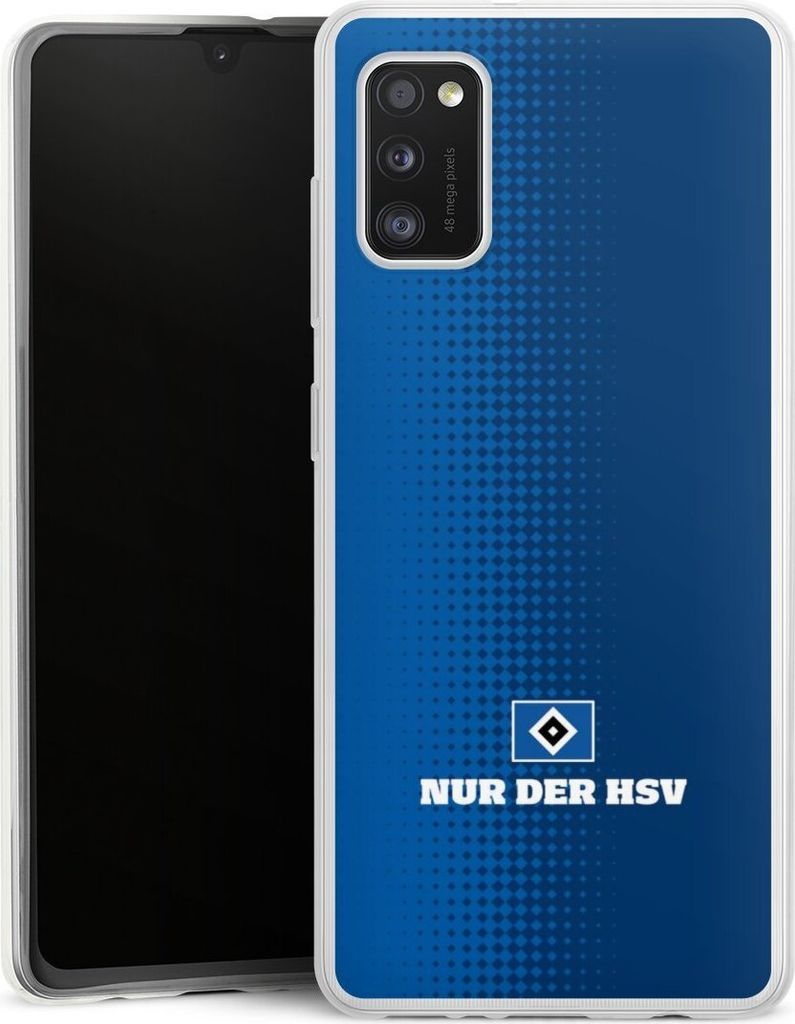 DeinDesign Slim Hülle für Samsung Galaxy A41 Silikon Case Ultra Dünn Handyhülle HSV Logo Offizielles Lizenzprodukt