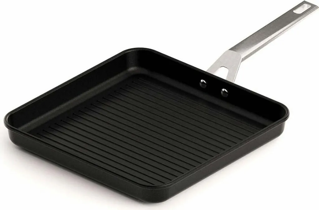 Valira Air Induction Grill 28 cm en fonte d'aluminium noir de qualité