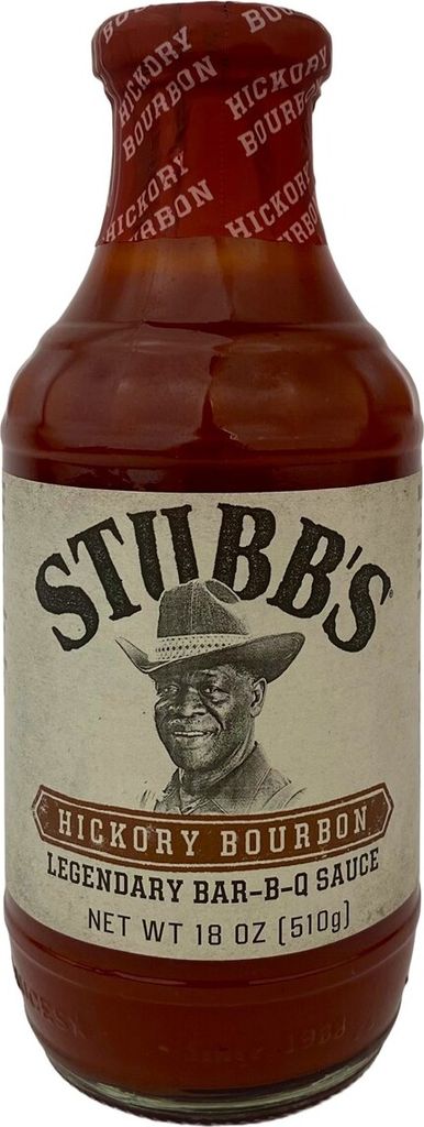 STUBB`S Hickory Bourbon BAR-B-Q  Sauce 450 ml Produktbild 