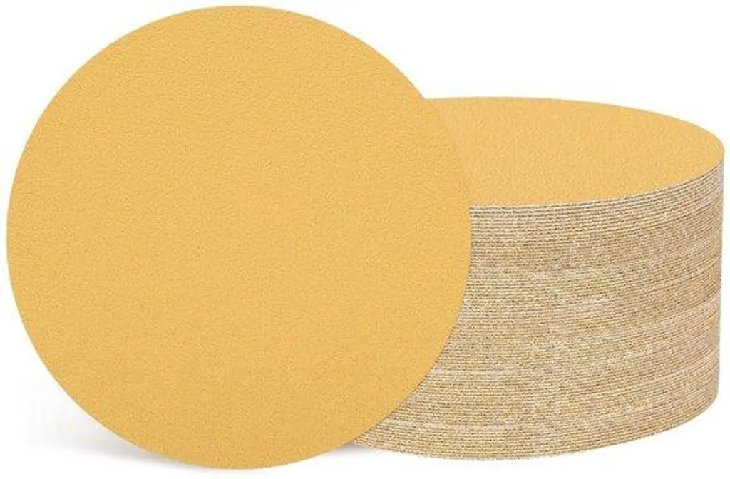Disques abrasifs 150 mm grain 80 auto-agrippants pour ponceuse - 50 pcs