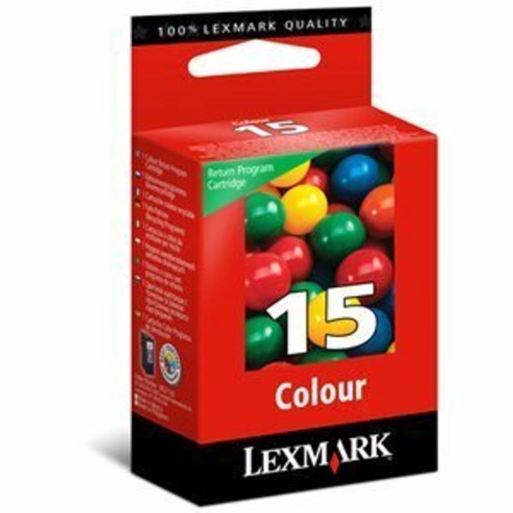 Lexmark Original Ink 18C2110E #15, Farbe, 150 Seiten, geeignet für Lexmark Z2320, X2650