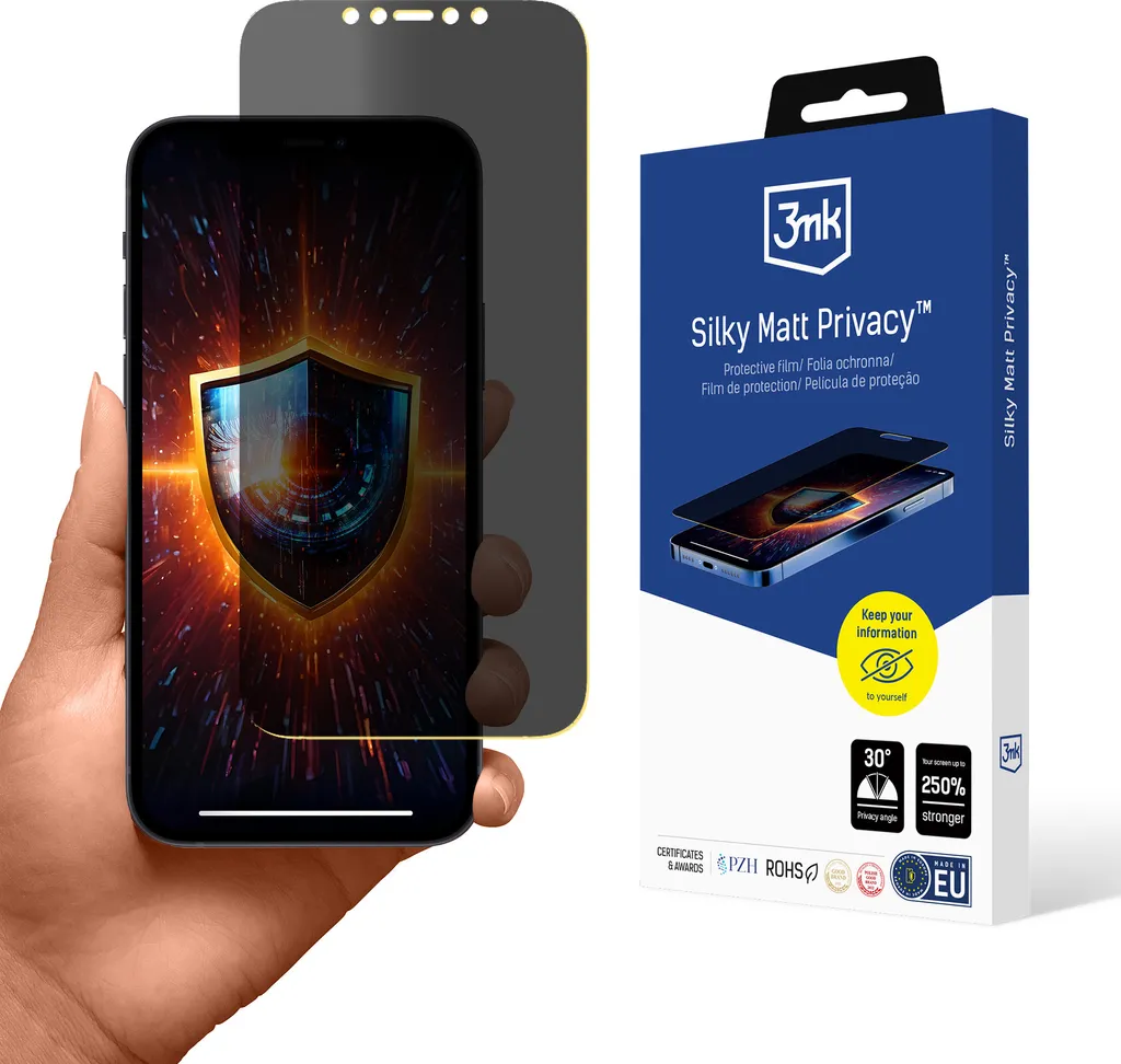 Apple Iphone 12 Pro Max - 3Mk Silky Matt Privacy