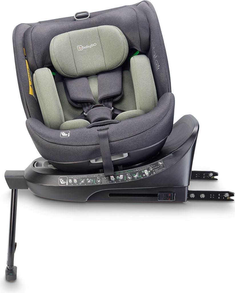 BabyGo Kindersitz Move360, grün Produktbild 