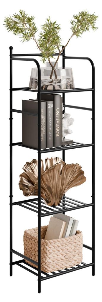 MIRJAN24 Metallregal Zobez, Standregal mit 4 Produktbild 