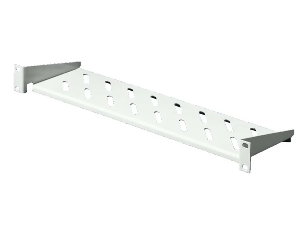 Étagère de Baie Informatique 19 Pouces 1U Rittal 7119140 Fixation Fixe