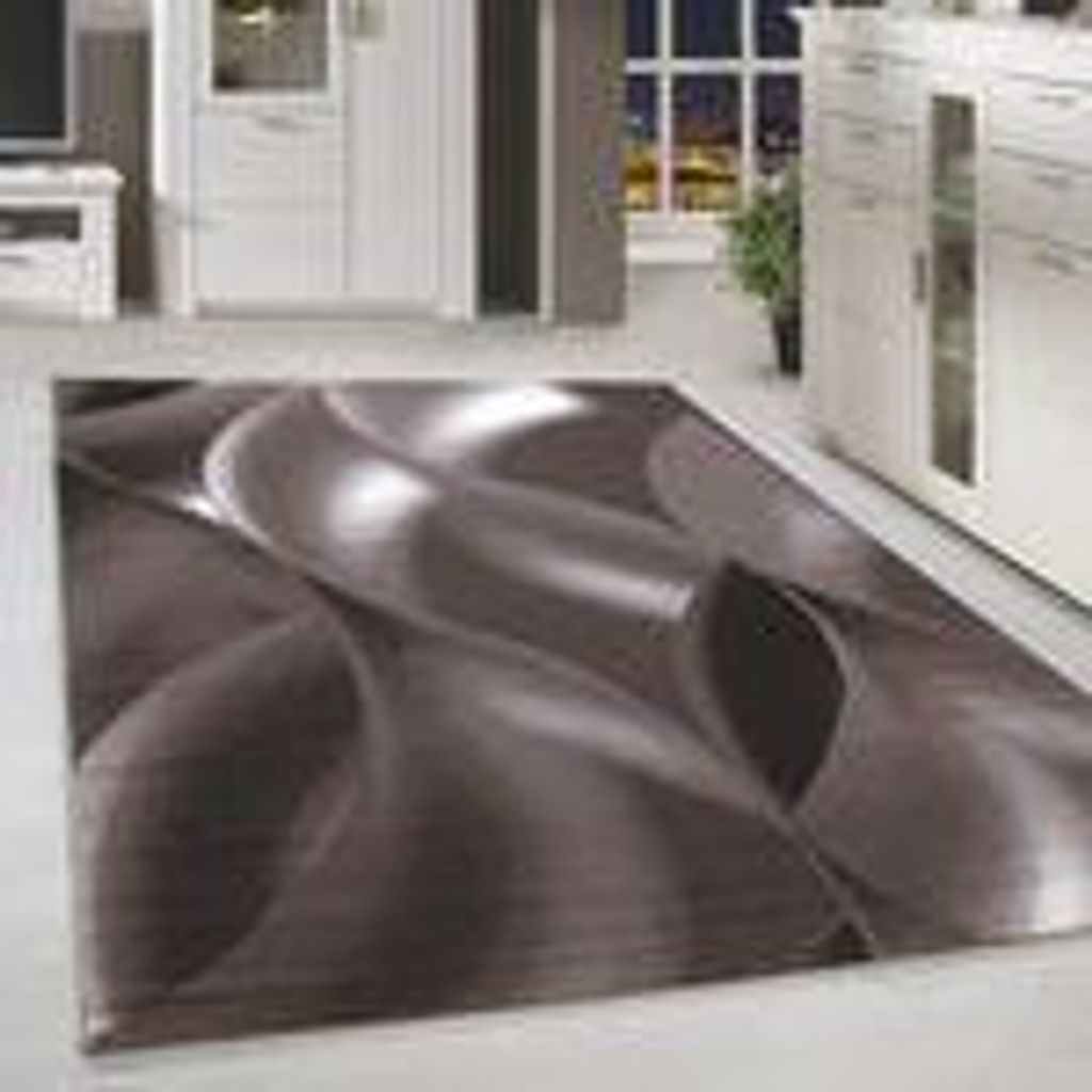Homebyhome Kurzflor Teppich Wohnzimmer Modern Abstrack Produktbild 