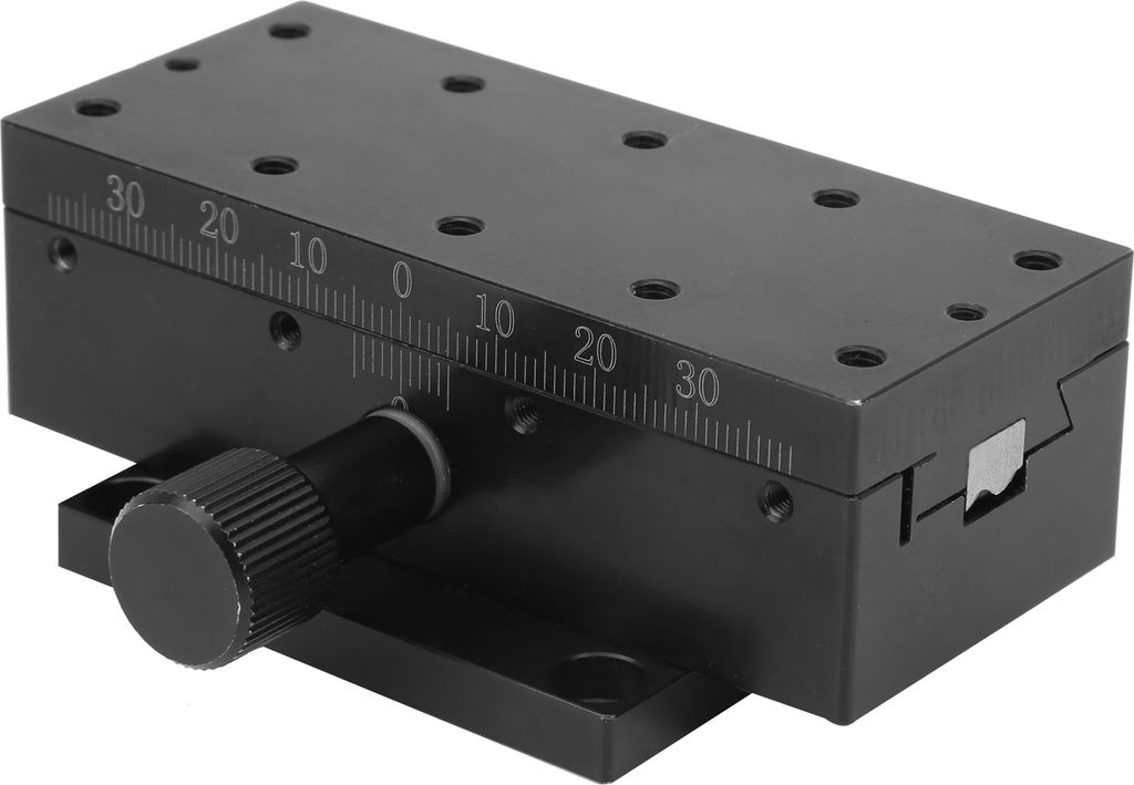 Linearschlitten Manuelle X-Achse Schwalbenschwanztrog Zahnstange Ritzel Tischgenauigkeit Manuelle Feineinstellung Plattform