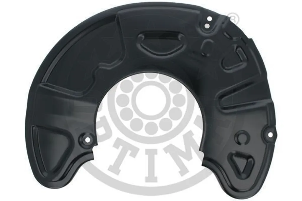 OPTIMAL Paraspruzzi per disco freno adatto a MERCEDES-BENZ Classe C berlina (W204) Anteriore destro BSP-4017R Piastra di ancoraggio - 2