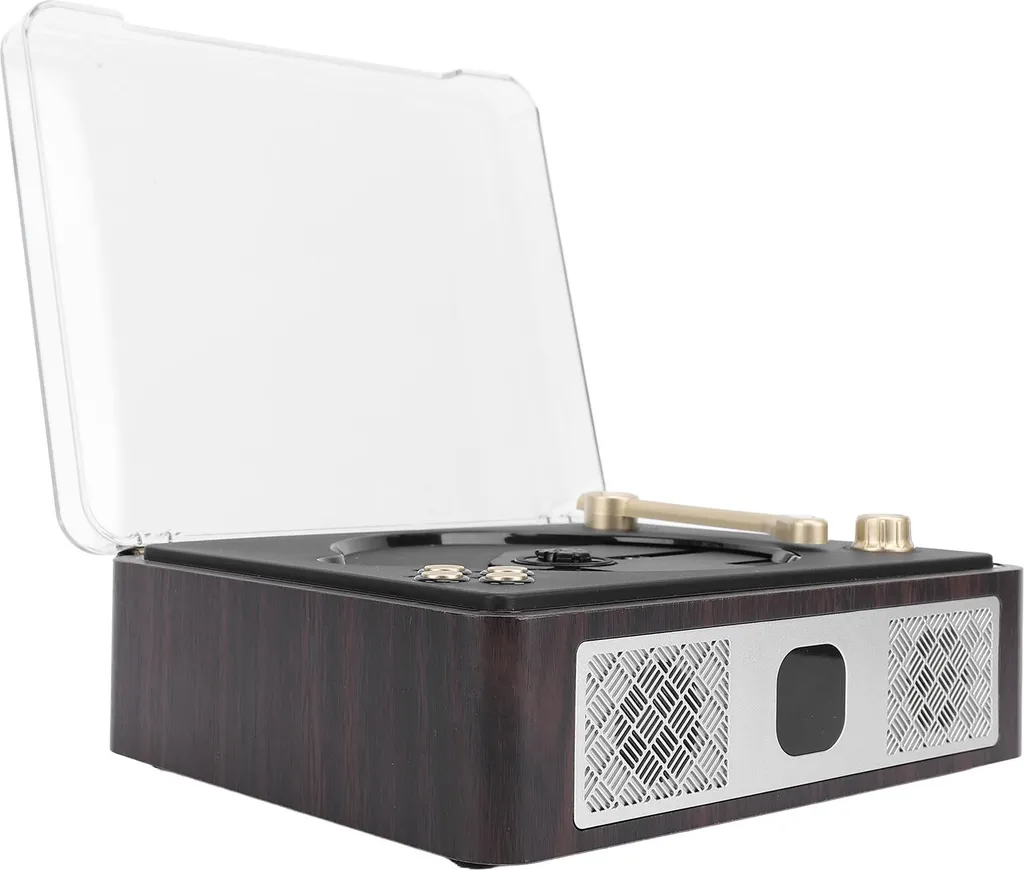 Lecteur CD de Bureau avec Télécommande et Haut-parleurs Stéréo Intégrés - 6