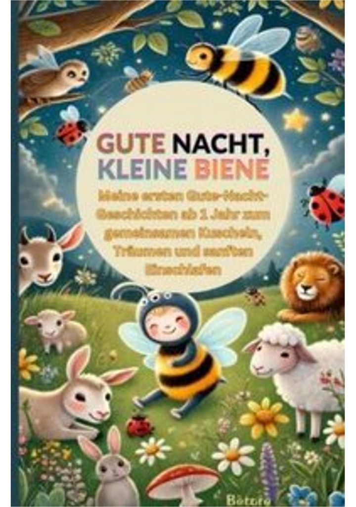 Gute Nacht, kleine Biene