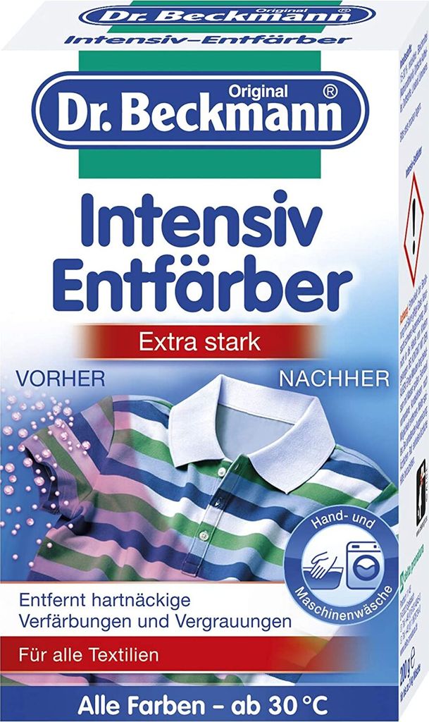6x Dr.Beckmann intensywny odbarwiacz 3w1 200g Zdjęcie produktu 