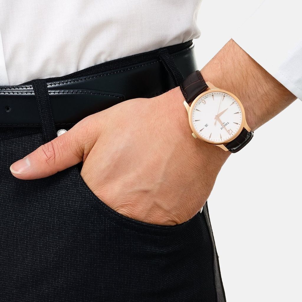 Orologio da uomo al quarzo Tissot TRADITION T0636103603700 Immagine del prodotto 