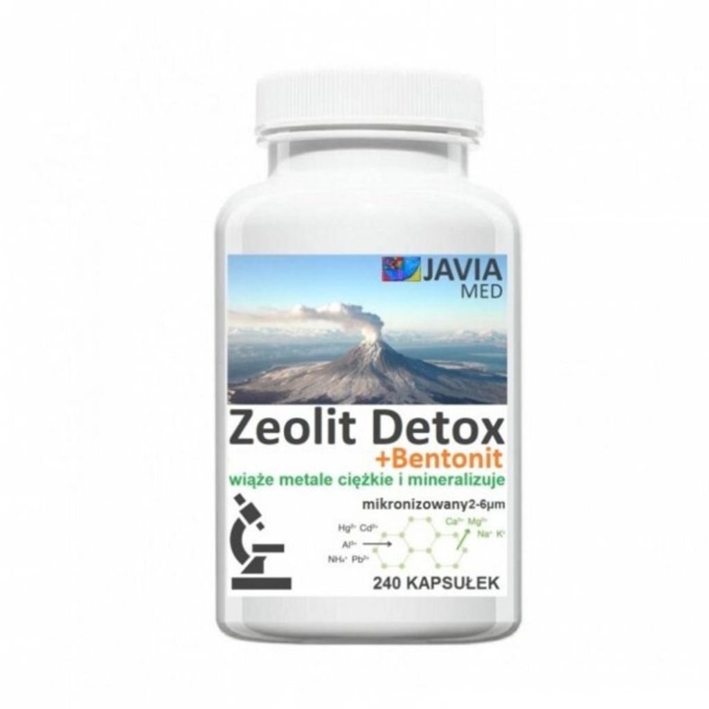 Zeolith Entgiftung 240 Kapseln 0,65G Aktiver Klinoptilolith
