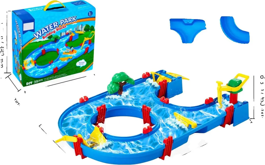 Jeu de table aquatique sans danger pour occuper vos enfants, 39 pièces