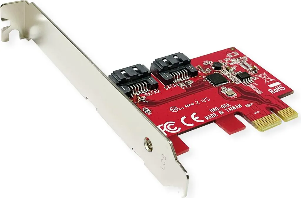 Ajoutez 2 disques SATA III à votre PC avec cet adaptateur PCIe ROLINE 6G