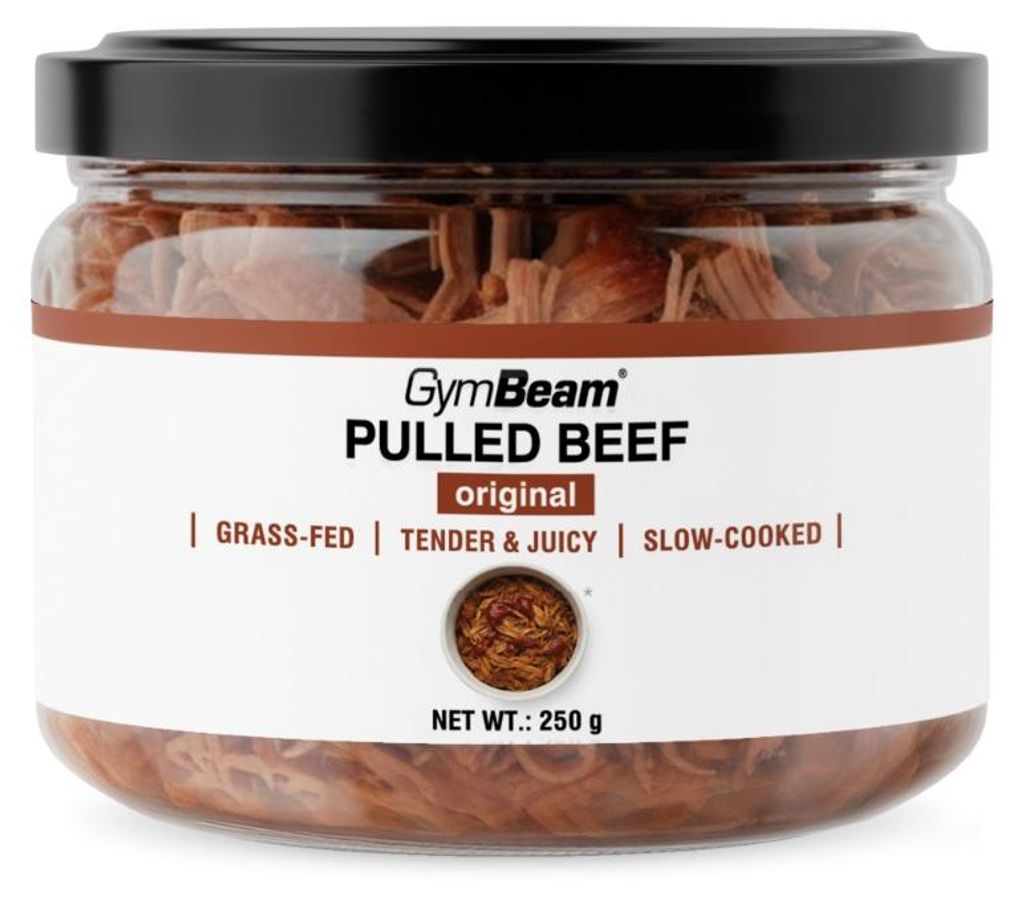 GymBeam - Pulled Beef, 250 g Produktbild 