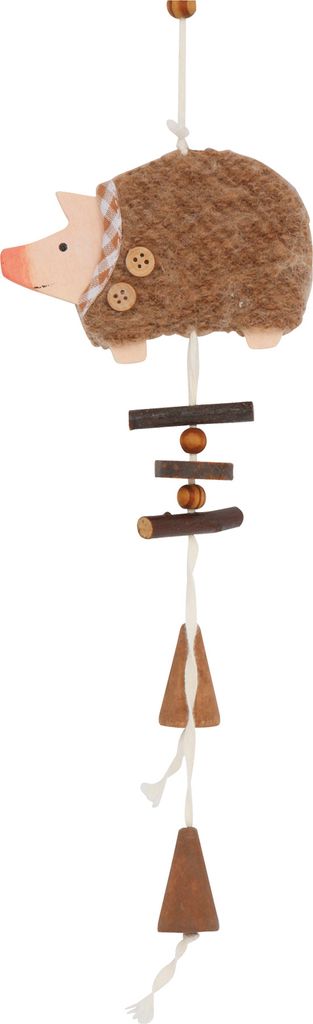 Small Foot 6884 Girlande Freddy mit Schweinchenfiguren, Holz und Textil, mehrfarbig (1 Stück)