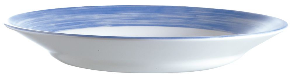Brush Blue Jean Teller tief 22,5cm - 6 Stück