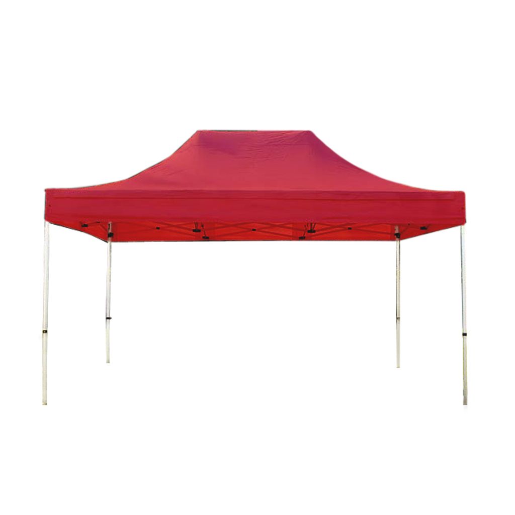 03x4,5m Faltpavillon, Gazebo PROFESSIONAL 40mm red