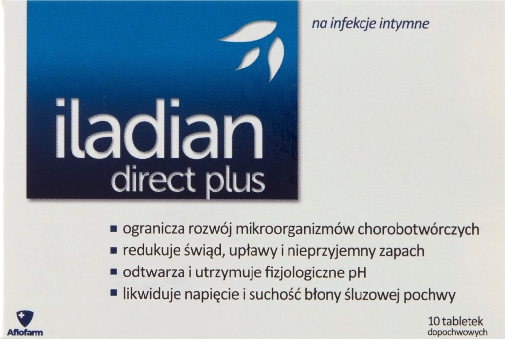 ILADIAN DIRECT PLUS 10 Tabletten INTIMGESUNDHEIT DER FRAU Produktbild 