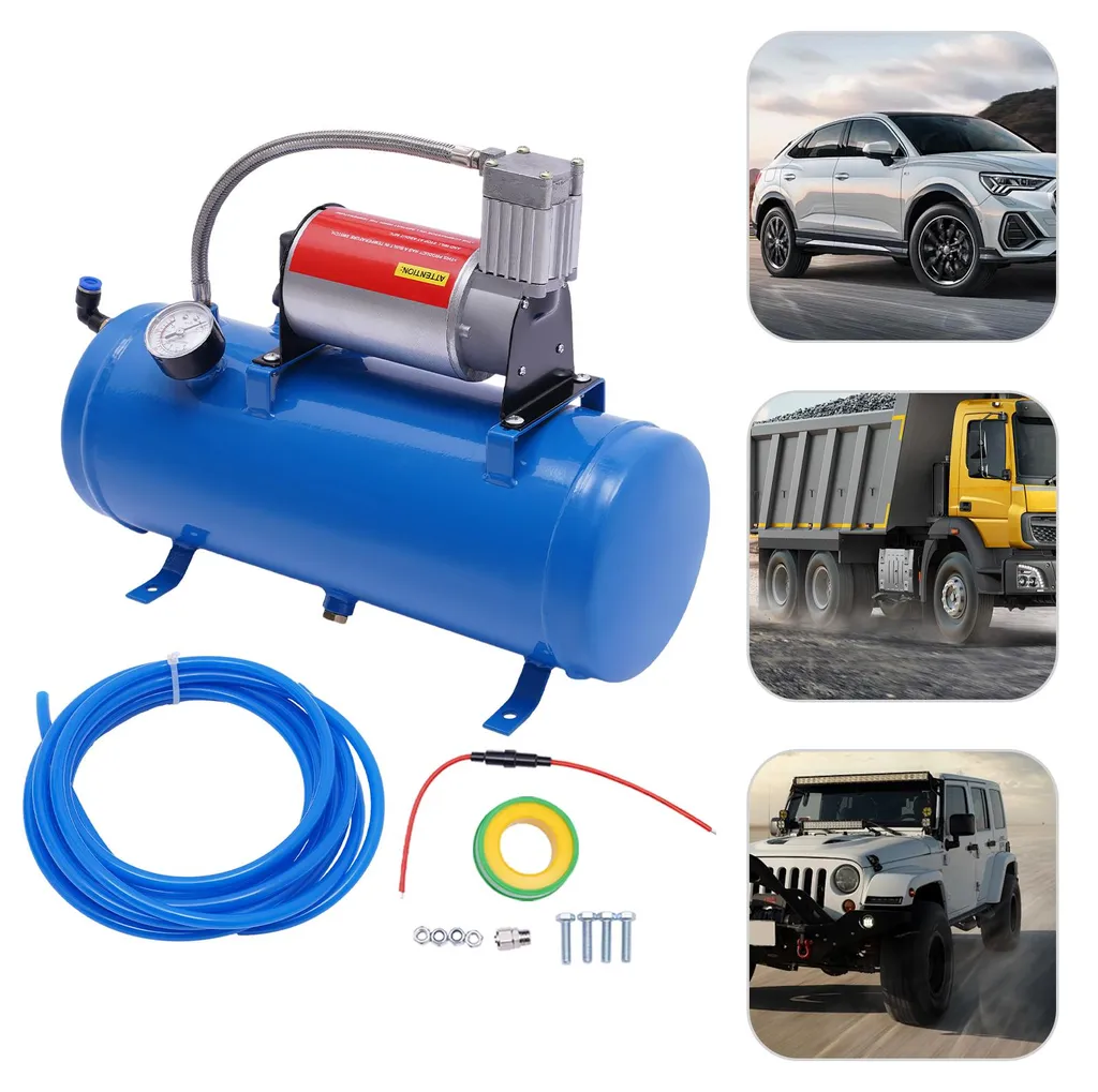 Compresseur d'air compact avec régulation automatique de pression 12V