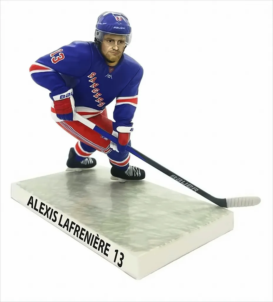 New York Rangers Alexis Lafrenière #13 Maillot Bleu Replica NHL