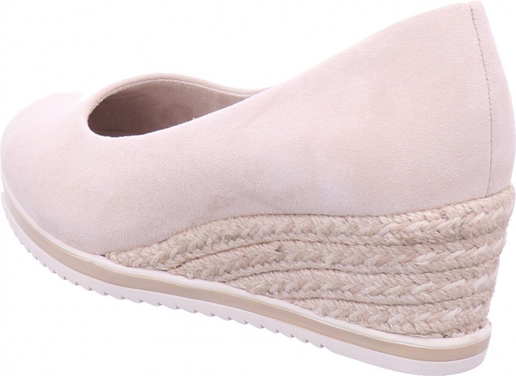Tamaris Damen Pumps Leder Keilabsatz Bastoptik 1-22303-42, Produktbild 15