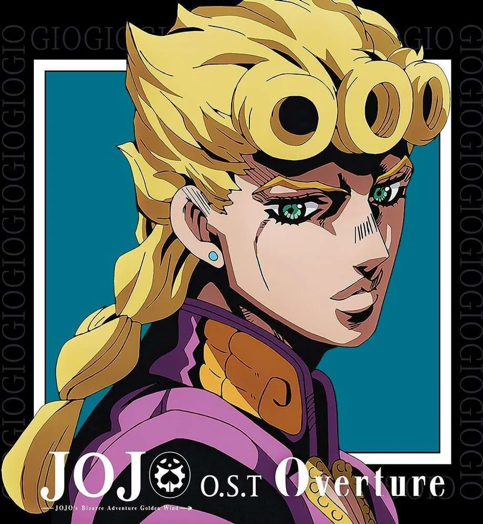 Vinyle Jaune Orange Jojo's Bizarre Adventure Golden Wind Yugo Kanno